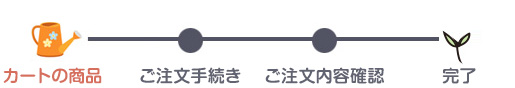 カートの商品 - ステップ1